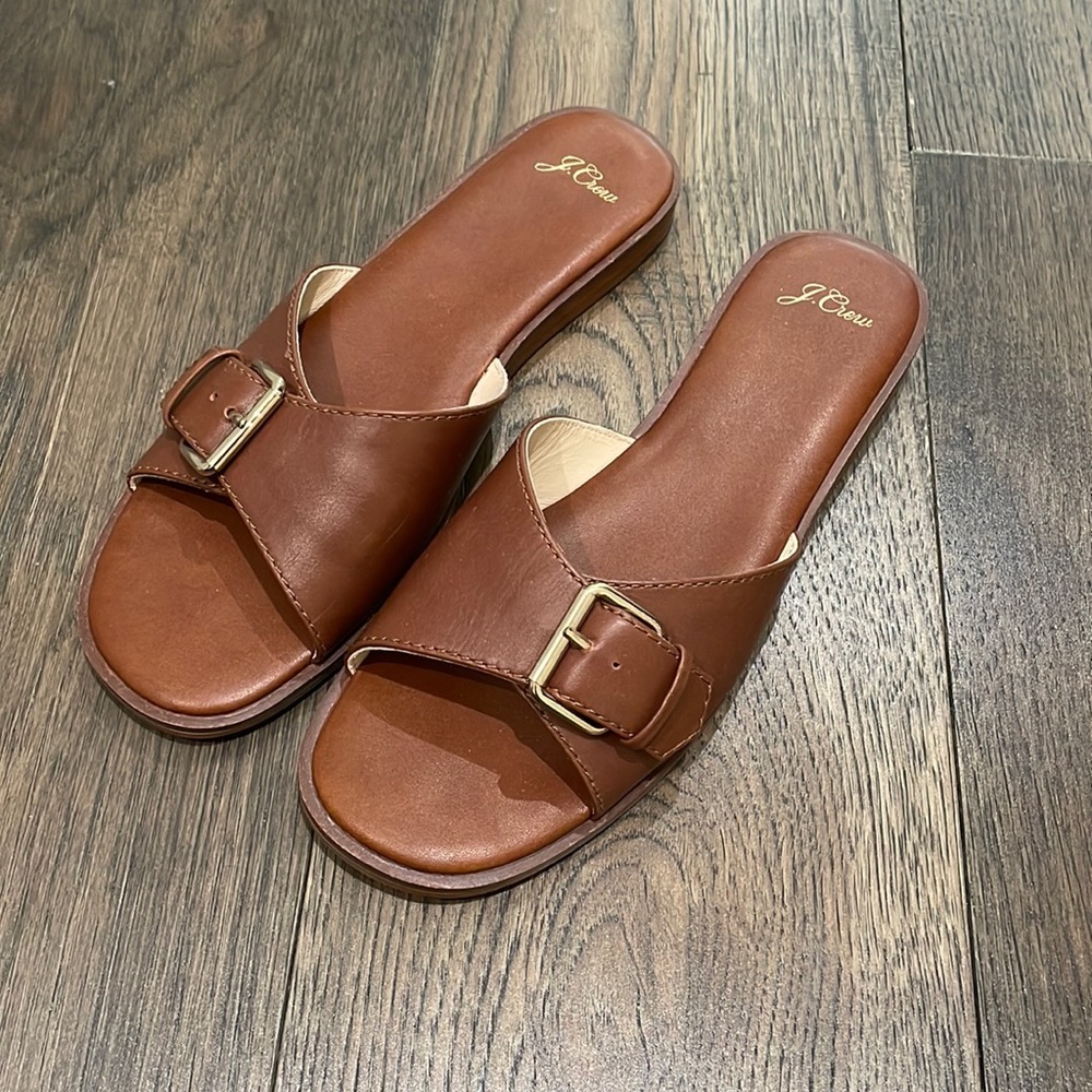 J Crew Leather Sandals